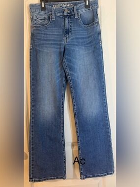 Cody James Classic Straight-Leg Blue Jeans 16 R Cowboy western rodeo boho formal